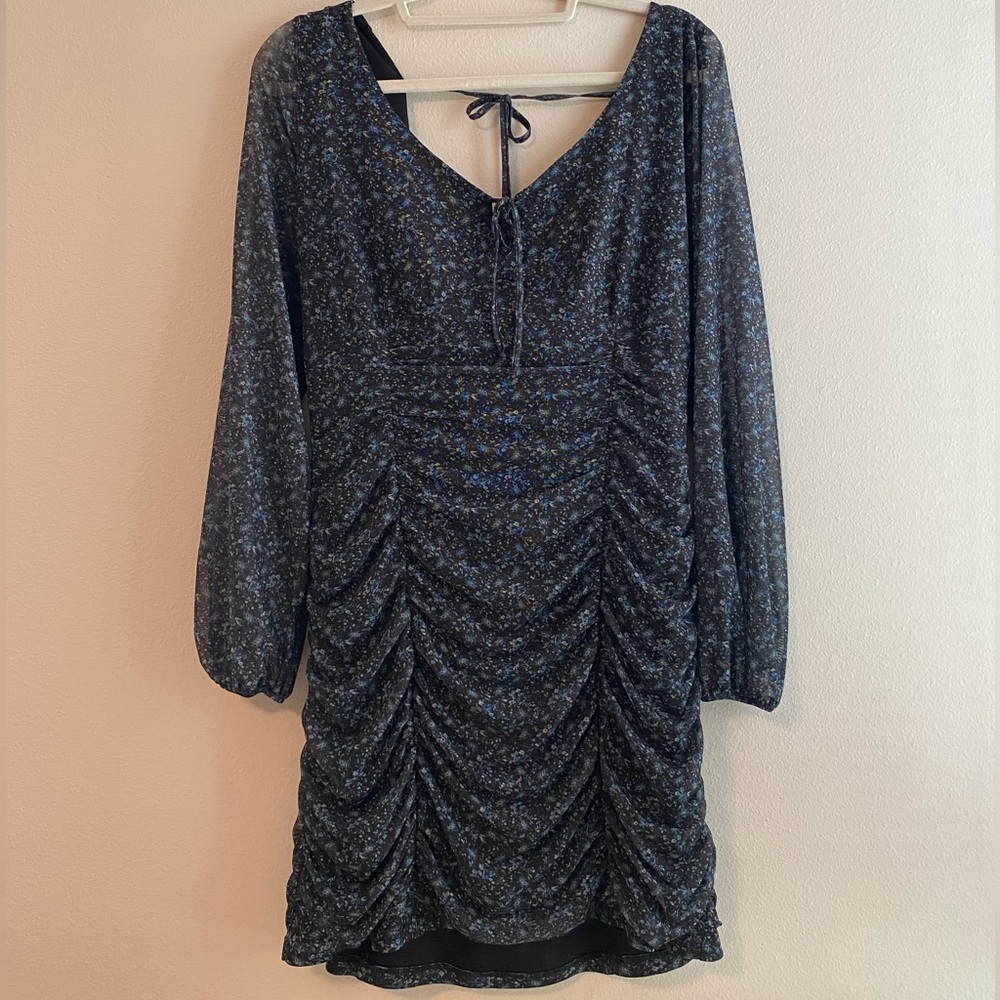 Blue Floral Hollister Sundress